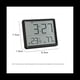 thumbnail image 4 of TermóMetro HigróMetro Digital con Reloj Monitor de Humedad Temporizador Alarma para Oficina en Casa HabitacióN de Blanco, 4 of 8