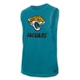 thumbnail image 2 of Men's-New Era  Teal Jacksonville Jaguars Leisure Collection Tank Top, 2 of 3