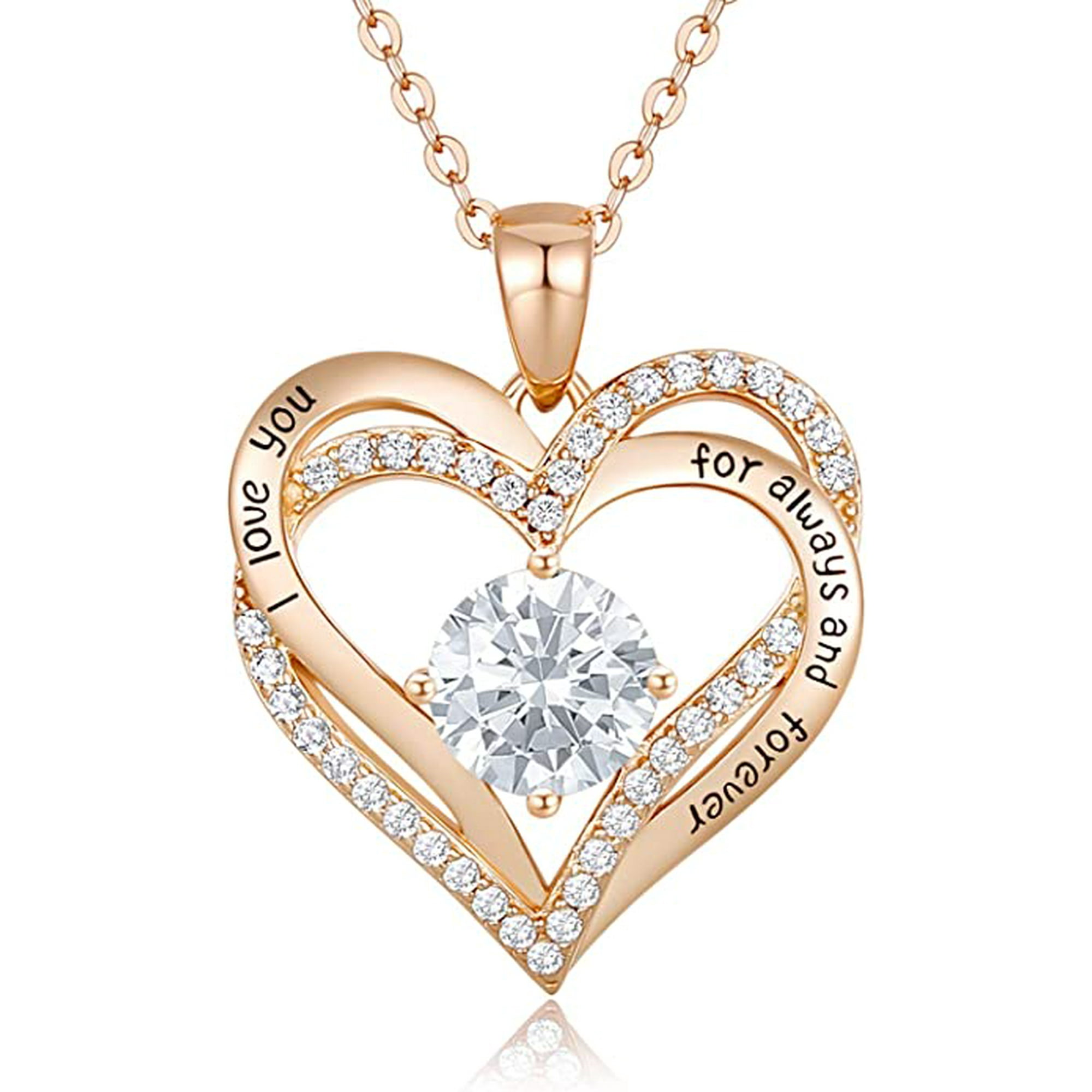 January birthstone necklace walmart deals