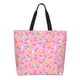 thumbnail image 1 of Disketp Pink Donut Bolsa Tote Estampada para Mujer, Bolso de Hombro y de Mano para Compras y Viajes, 1 of 8