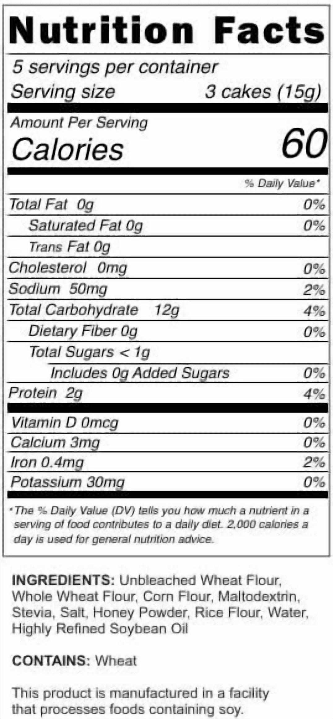 Kim's Magic Pop Freshly Popped Rice Cakes | ALL NAUTRAL | Honey Wheat Flavor | 6 Bags | 15 Cakes per Bag | Low Carb, Sugar Free, Fat Free, Natural, Multigrain Korean Snack | Easy Bread