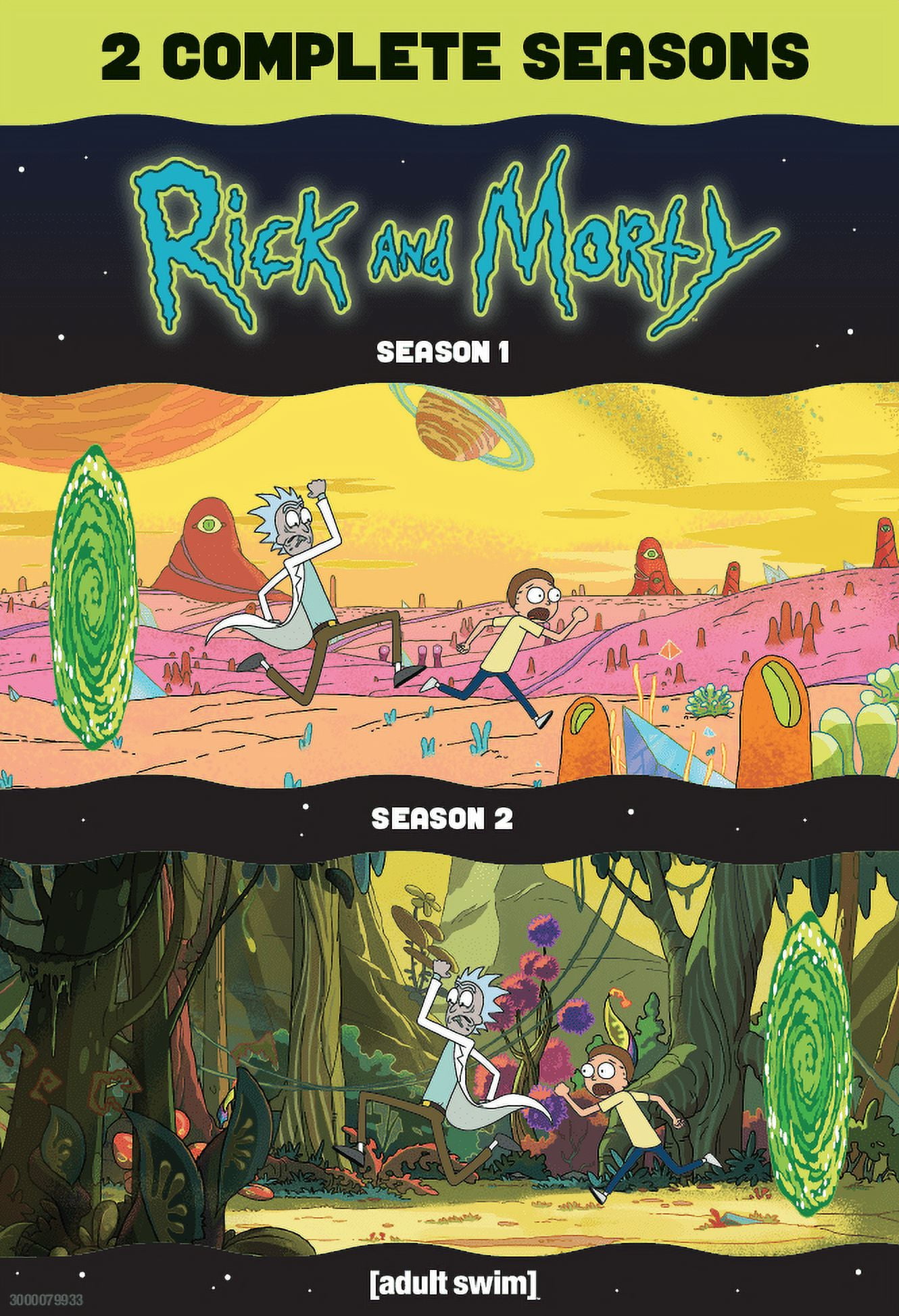 Cartoon Rick And Morty Season 123 Netflix Rick And Morty Season