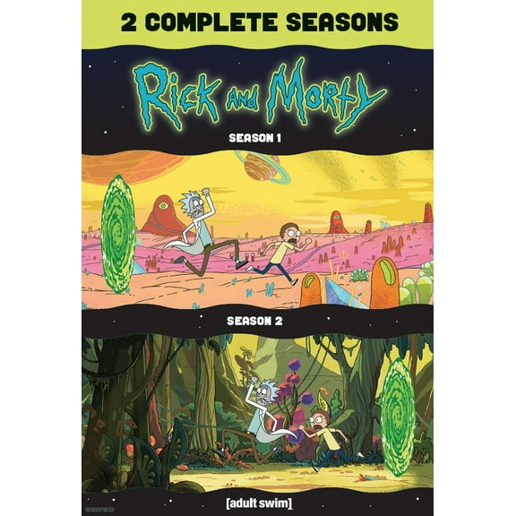 Rick and Morty: Seasons 1 & 2 DVD