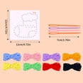 Cartoon Sewing Kits Toy Craft Project Set Lacing Threading Toy For ...