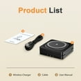 thumbnail image 5 of Wireless Charger for iPhone 17 16 15 14 13 12, Charging Station for Airpods 4 3 2, Watch Charger for iWatch Series, 3 in 1 Charging Pad, 5 of 12