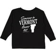 thumbnail image 3 of Inktastic Someone in Vermont Loves Me Boys or Girls Long Sleeve Toddler T-Shirt, 3 of 5