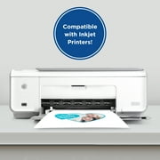 Printworks Color Fabric Transfer Paper, 40 Sheets, Iron on, Printable, Inkjet Compatible, 8.5 x 11