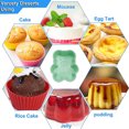 thumbnail image 5 of Silicone Baking Cups, Multicolor,Reusable Cupcake Liners, 5 of 5
