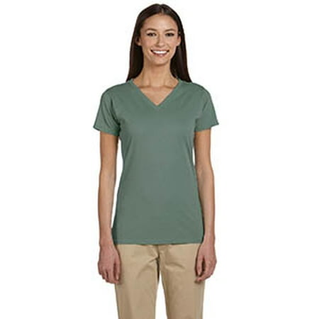 econscious Ladies' 4.4 oz., 100% Organic Cotton Short-Sleeve V-Neck T-Shirt