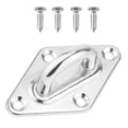 thumbnail image 1 of de almohadil de 1 pieza con torllos de montaje de 4 piezas de cubierta de montaje para Macarena Placa con forma de diamante para los ojales, 1 of 8