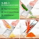 thumbnail image 3 of Cortador plano de acero inoxidable 3 en 1 profesional para cocina Rallador (29 cm), utensilios de cocina para rallar verduras, queso, patatas, rallador grande, 3 of 5
