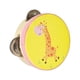 thumbnail image 2 of Tambor de pandereta de madera, pandereta de mano, tambor, campana, instrumento musical, campana de mano 10 centímetros, 2 of 9