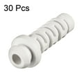 thumbnail image 2 of Unique Bargains 30 Pcs 4mm Diamètre Intérieur PVC Cordon de Soulagement de Tension Protecteur de Botte Tuyau d'Outil Électrique Blanc, 2 of 4
