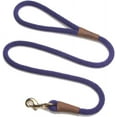 thumbnail image 2 of Mendota Dog Products 3/8-Inch by 6-Feet Snap Leash, Small, Purple, 2 of 8