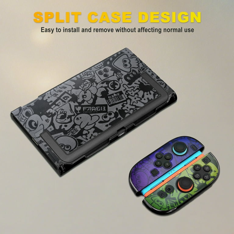 Switch 本体 Splatoon 2＋ソフト＋ケース＋SD128GB付 Switch 2 Case for Splatoon 3, Hard Protective Case for Nintendo