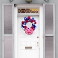 thumbnail image 2 of AZXY 4th of July Wreath,Patriotic Wreath,Independence Day Wreaths,Memorial Day Decorations, 2 of 9