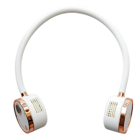 

for Creative Necklace Fan Portable Hanging Neck Fan USB Charging Small Air Cooler Multipurpose for Creative Summer Cooli