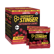 Honey Stinger Organic Caffeinated Energy Chews, Cherry Cola, 1.8 oz, 4 Count Box