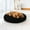 Black, variant on Muddy Mat® Cloud K-9 Bed for Dogs & Cats, Soft & Relaxing Donut Dog Bed, Chenille Material, Removable Cover, Washable & Dryer Safe–Red Small(25'x25')