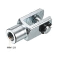 thumbnail image 3 of Unique Bargains M8x1.25 Air Cylinder Rod Clevis End Female Thread Y Connector Silver 1 Pack, 3 of 5