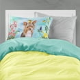 thumbnail image 2 of Yorkshire Terrier 2 Spring Fabric Standard Pillowcase, 2 of 2