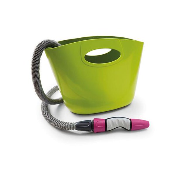 GF Garden GF80287607 Aquapop Mini Self-Extendable Hose Kit - Lime