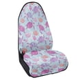 thumbnail image 2 of XYZCANDO Watercolor Sea Turtle & Coral Pattern Car Seat Towel Cover Sweat Towel, for Truck Seat Van Bucket Seat Suitable for Trucks Vans, 2 of 7