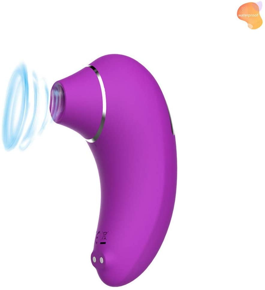 Clitoralis Sucker For Women Toy Vibrating Stimulator For Woman Sex Toys For Couples Sex Tounge For Licking And Sucking Woman Tongue Stimulator Sucking Nipple Sucker Sex Gifts For Her For Adult Purple - picture
