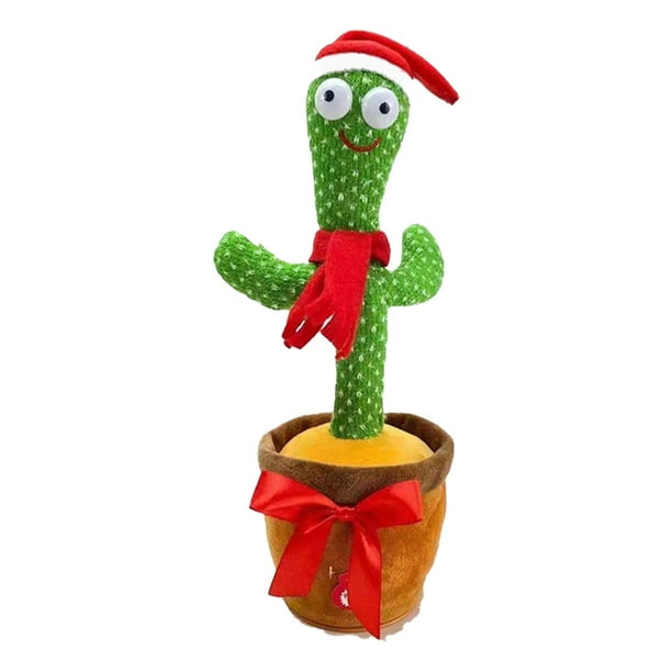 Juguete de cactus de canto y baile de Navidad, juguetes de bebé de cactus de baile, juguete de imitación de cactus de baile Zhivalor CPB-SSW718-2