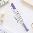 thumbnail image 3 of Dual-Tip Highlighter Marker Set, 8 Assorted Colors with Fine and Broad Tips, Quick-Dry No Bleed ink for Journaling and Bible Notes, Schol Supplies for Color Coding, 3 of 8