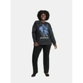 thumbnail image 2 of Terra & Sky Women's Plus Size Rodeo Nights Graphic Sweatshirt with Long Sleeves, Sizes 0X-5X, 2 of 5