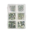 thumbnail image 5 of Bolsa de cristal en forma especial Seitruly brillo diamantes de imitación para uñas DIY, 5 of 5