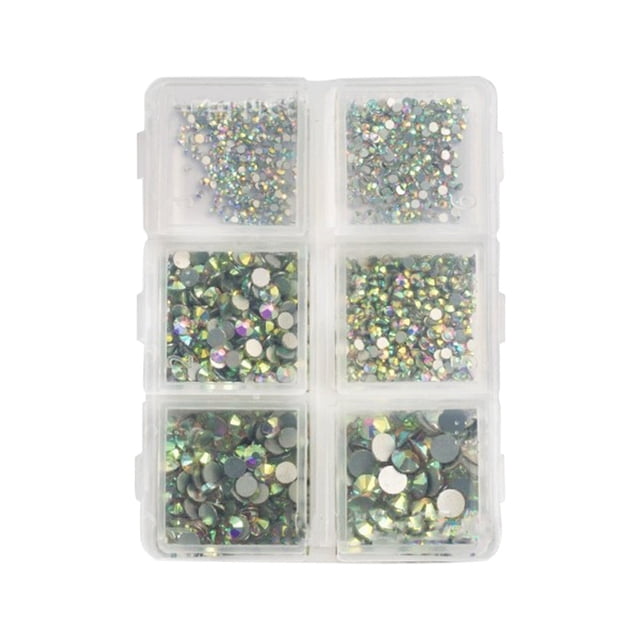 Seitruly 1 bolsa de cristal de cristal en forma especial brillo diamantes de imitación para uñas DIY artesanía dulce regalo para teléfono Type3 NO3 Seitruly CE012309-14