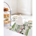 thumbnail image 4 of Spring Easter Kitchen Dish Towels for Drying Dishes Set of 3, Easter Eggs Bunny Truck Botanical Burlap Waffle Weave Microfiber Hand Tea Bathroom Towels Quick Dry & Absorbent Towel 12x12, 4 of 7