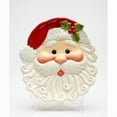 thumbnail image 3 of Ceramic Santa Plate (Set Of 4), Christmas Decor, Gift for Her, 3 of 3