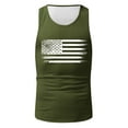 thumbnail image 2 of Caqnni American 1776 Tank Tops Sleeveless Shirts Men American Flag Patriotic Independence Day T-Shirt (AG,XXL), 2 of 4
