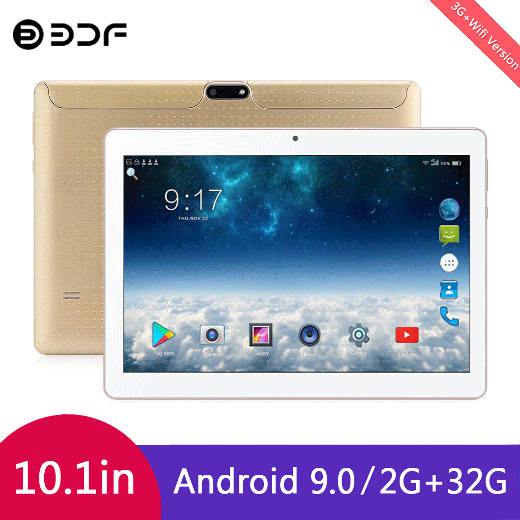 WiFi/GPS/OTG IPS Display Dual Camera 10.1-inch Tablet,Kids Tablets HD Screen Silver Ideal Gift for Children Android 6.0 3G Phablet with Dual SIM Card Slot 32 GB Storage Tablet 2 GB Memory