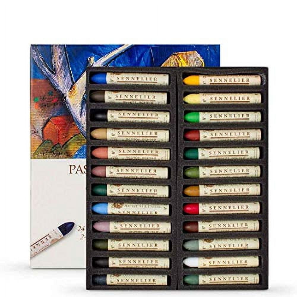 Sennelier Oil Pastel Set, 24-Colors, Landscape