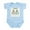 Sky Blue, variant on CafePress - Twins Boy Girl Infant Bodysuit - Baby Light Bodysuit, Size Newborn - 24 Months