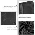 thumbnail image 2 of 1 Pair Satin Pillow Cover Home Solid Color Pillowcase Pillow Protector, 2 of 3