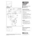 thumbnail image 3 of Delta 3530LF-MPU Classic Two Handle Widespread Bathroom Faucet - Chrome, 3 of 3
