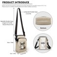 thumbnail image 6 of HELLHERO Owl Pattern Women Shoulder Bag Trendy, Adjustable Strap for Travel, Outdoor Holiday Travel, 6 of 7