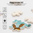 thumbnail image 5 of Rateoe Turtles And Sea Pattern Wooden Picture Puzzle ,1000 Piece Jigsaw Puzzle ,Family Fun Puzzle, Home Décor Puzzle, Gift Puzzle(Horizontal style), 5 of 9