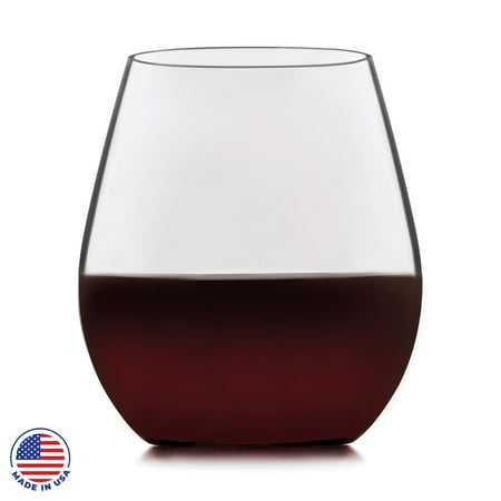 

Libbey Signature Kentfield Stemless Red Wine Glasses Set of 4