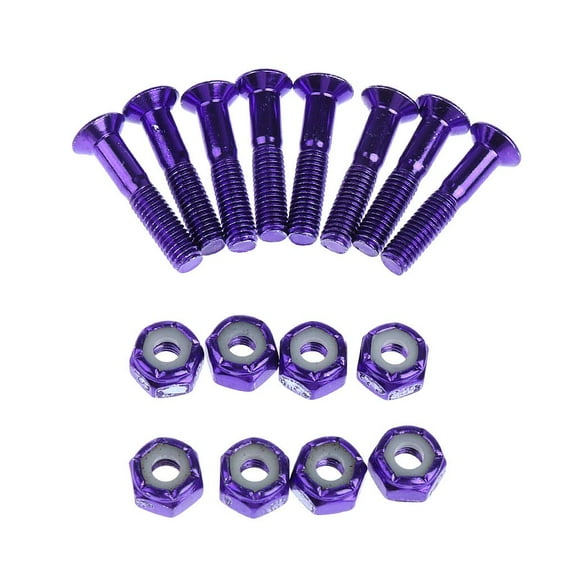 8 Spare Parts for Skateboard Trucks Hardware Longboard Screws Screws - , 1 inch