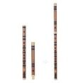 thumbnail image 5 of Pluggable Bitter Bamboo Flute Dizi Traditional Handmade Chinese Musical Woodwind Instrument Key of D Study Level Professional Performance, 5 of 5