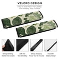 thumbnail image 2 of WYYP Flower Design Car Seat Belt Pad Cover Protects Neck and Shoulder from Rubbing 2Pcs, 2 of 6