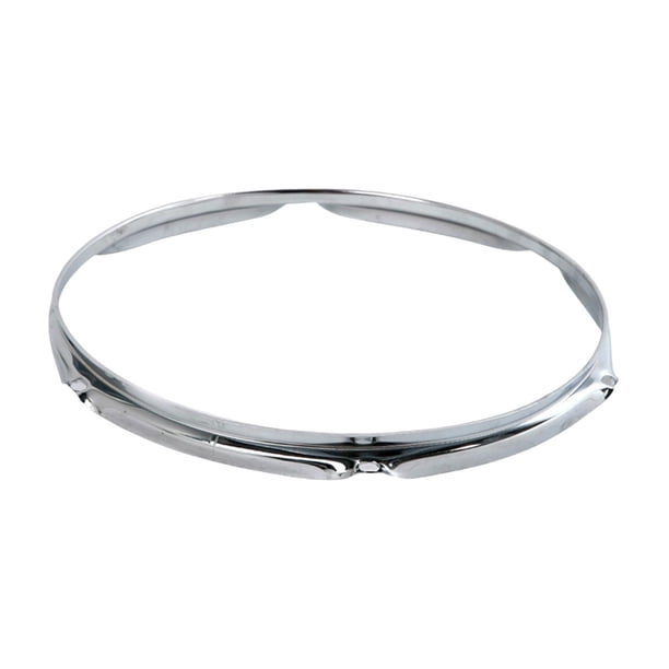 Aro de instrumento de percusión, piezas de instrumentos de repuesto de aro de tambor, bateador de tambor de caja de borde de tambor de 6 orificios par 12 pulgadas Baoblaze aro de tambor