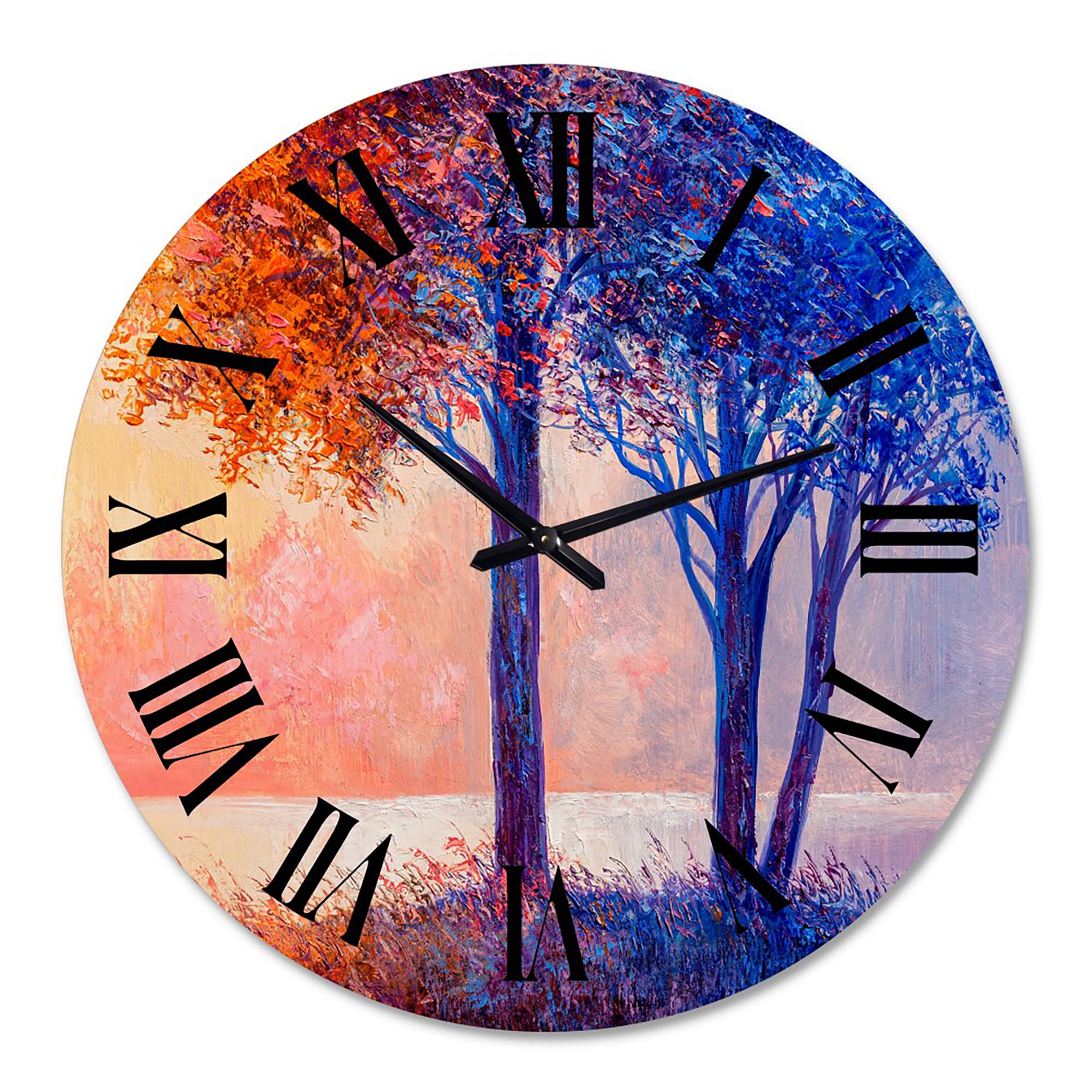 Designart 1 in Quartz Wall Clock