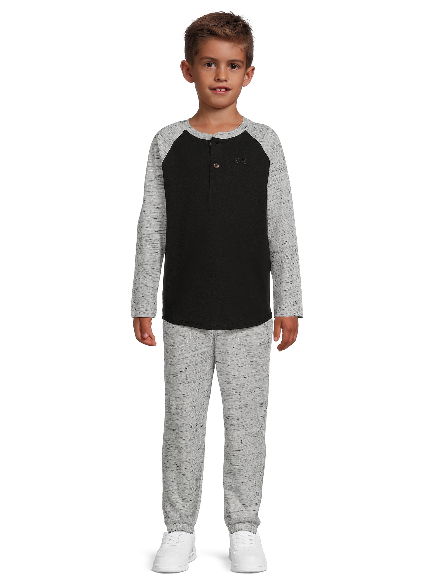 365 Kids from Garanimals Boys French Terry Joggers, Sizes 4-10